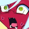 😱 Эмодзи «Kneesocks Daemon» для Telegram