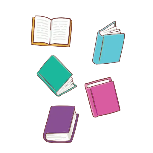 📕 Стикер «Книга лучший друг» для Telegram