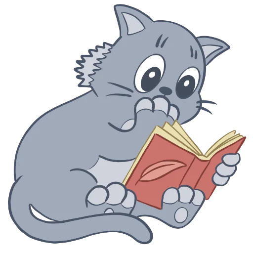 😧 Стикер «Книга фантиков» для Telegram