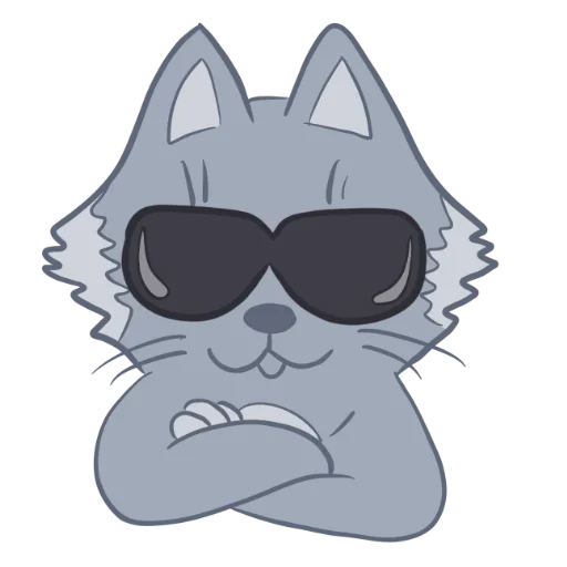 😎 Стикер «Книга фантиков» для Telegram