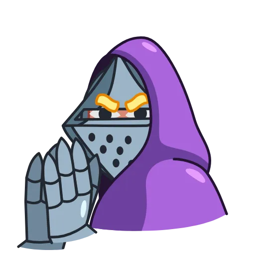 😈 Стикер «Date Knight» для Telegram