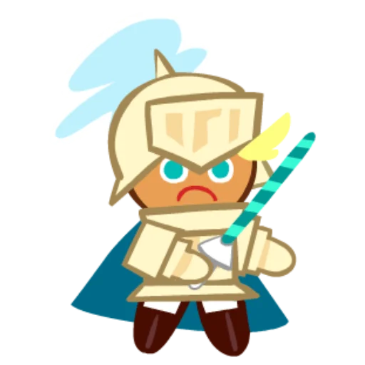 🗡️ Стикер «Knight Cookie» для Telegram