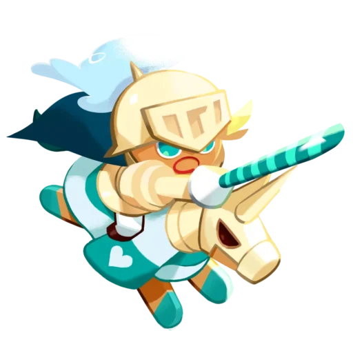 Стикерпак Knight Cookie для Telegram — скачать