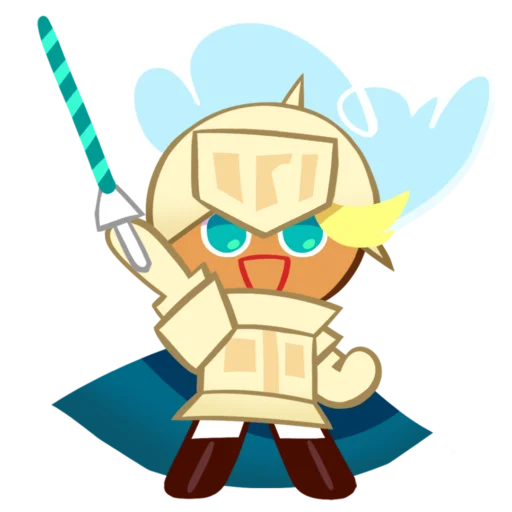 🗡️ Стикер «Knight Cookie» для Telegram