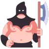 ☠️ Эмодзи «knights - 2» для Telegram