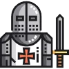 🗡 Эмодзи «knights - 2» для Telegram