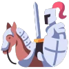 🗡 Эмодзи «knights - 2» для Telegram