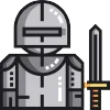 🗡 Эмодзи «knights - 2» для Telegram