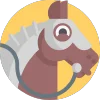 🐎 Эмодзи «knights - 2» для Telegram