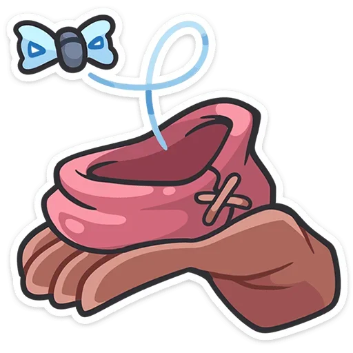 👛 Стикер «Вайлет» для Telegram