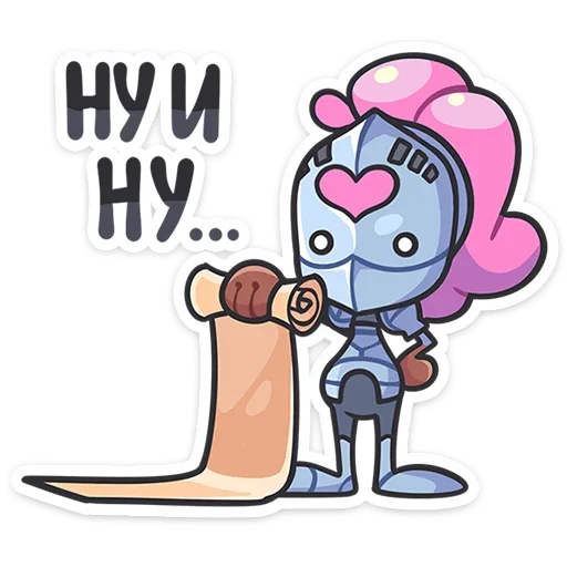 📋 Стикер «Вайлет» для Telegram