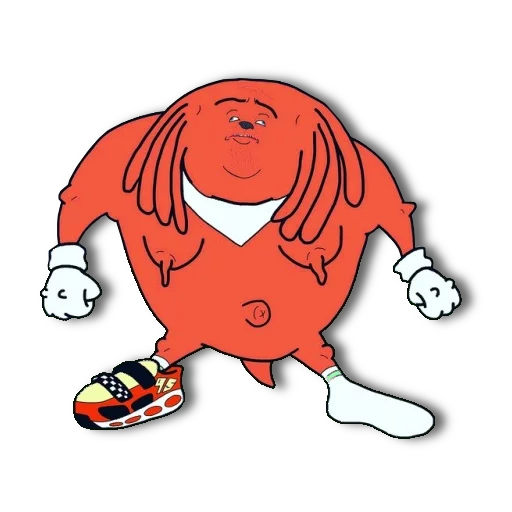 👟 Стикер «Knock Knock It&;s Knuckles» для Telegram