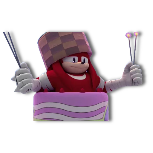 🎂 Стикер «Knock Knock It&;s Knuckles» для Telegram