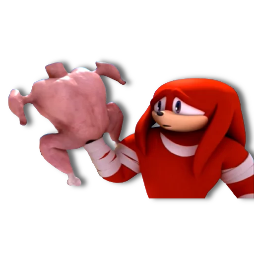 🍗 Стикер «Knock Knock It&;s Knuckles» для Telegram
