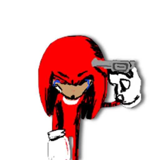 🔫 Стикер «Knock Knock It&;s Knuckles» для Telegram
