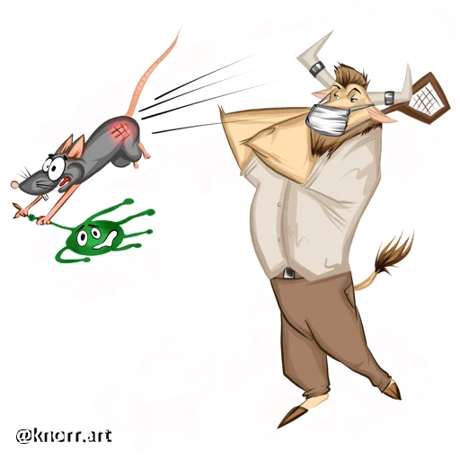 🏌 Стикер «2021» для Telegram