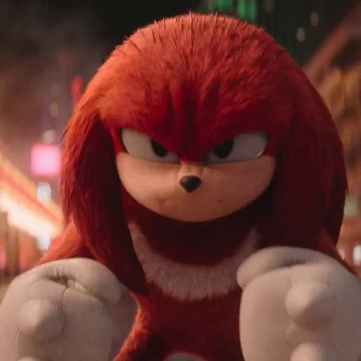 🤩 Стикер «KNUCKLES THE ECHIDNA» для Telegram