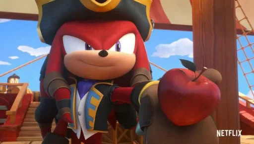 🤩 Стикер «KNUCKLES THE ECHIDNA» для Telegram