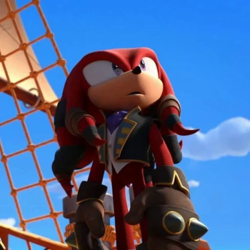 🤩 Стикер «KNUCKLES THE ECHIDNA» для Telegram