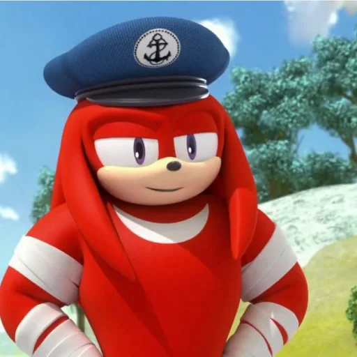 🤩 Стикер «KNUCKLES THE ECHIDNA» для Telegram