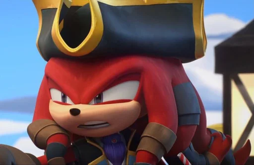 🤩 Стикер «KNUCKLES THE ECHIDNA» для Telegram