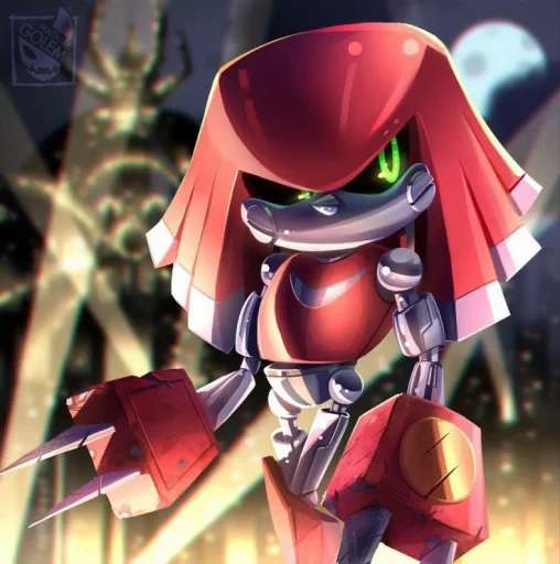 🤩 Стикер «KNUCKLES THE ECHIDNA» для Telegram