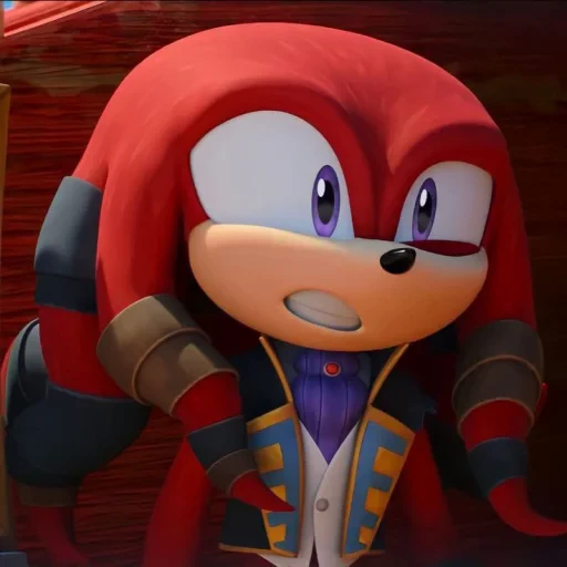 🤩 Стикер «KNUCKLES THE ECHIDNA» для Telegram