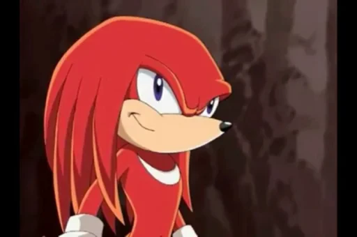 🤩 Стикер «KNUCKLES THE ECHIDNA» для Telegram