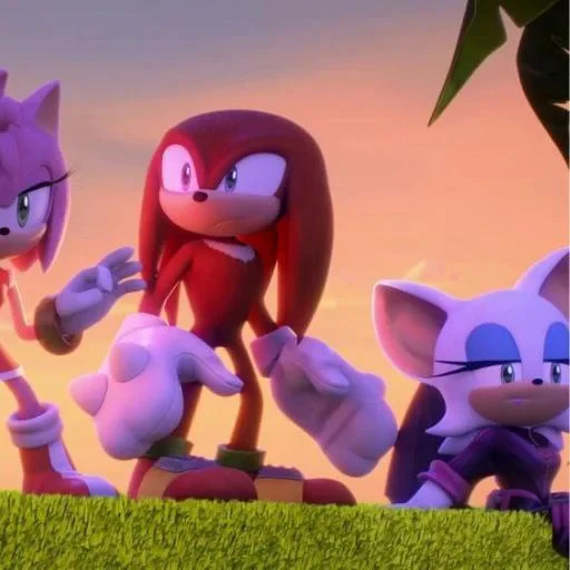 🤩 Стикер «KNUCKLES THE ECHIDNA» для Telegram