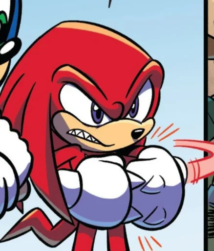 🤩 Стикер «KNUCKLES THE ECHIDNA» для Telegram