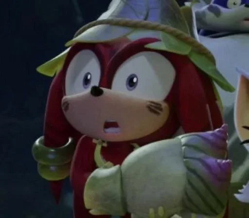 😧 Стикер «KNUCKLES THE ECHIDNA» для Telegram