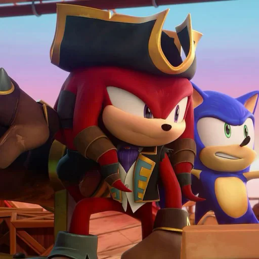 🤩 Стикер «KNUCKLES THE ECHIDNA» для Telegram