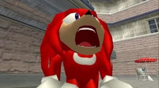 🤩 Стикер «KNUCKLES THE ECHIDNA» для Telegram