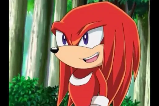 🤩 Стикер «KNUCKLES THE ECHIDNA» для Telegram