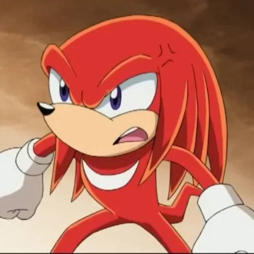🤩 Стикер «KNUCKLES THE ECHIDNA» для Telegram