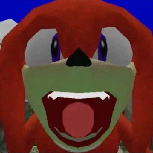 🤩 Стикер «KNUCKLES THE ECHIDNA» для Telegram