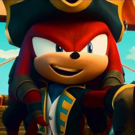 🤩 Стикер «KNUCKLES THE ECHIDNA» для Telegram