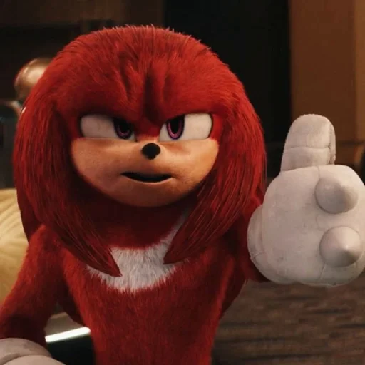 🤩 Стикер «KNUCKLES THE ECHIDNA» для Telegram