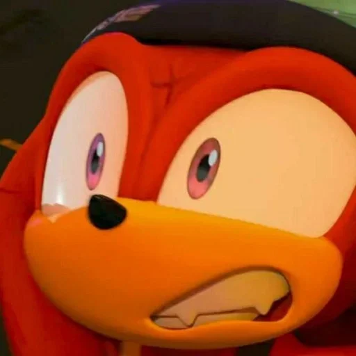 😬 Стикер «KNUCKLES THE ECHIDNA» для Telegram