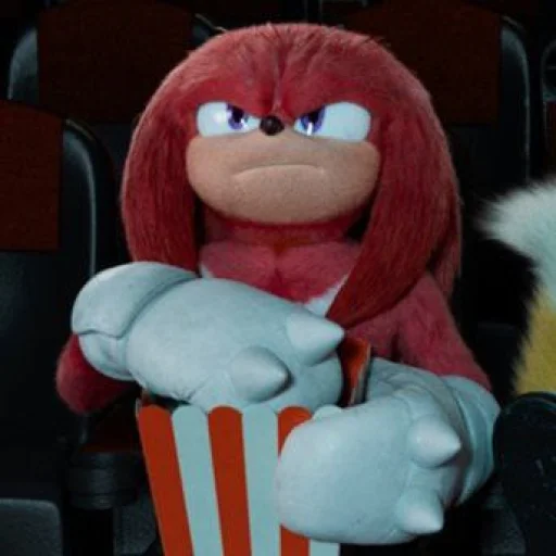 🤩 Стикер «KNUCKLES THE ECHIDNA» для Telegram