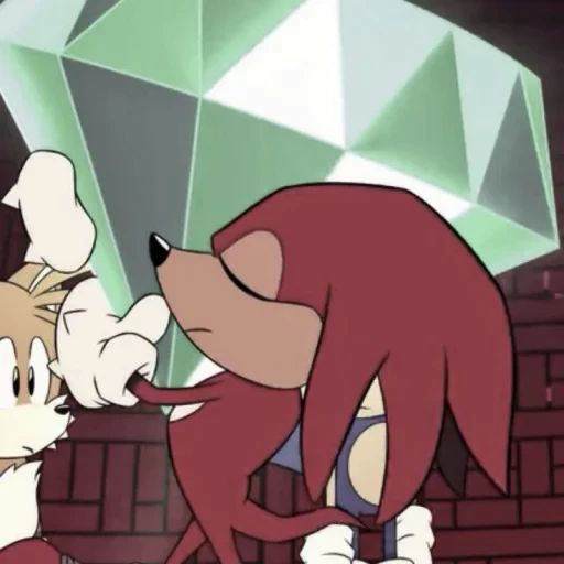 🤩 Стикер «KNUCKLES THE ECHIDNA» для Telegram