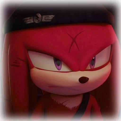 🤩 Стикер «KNUCKLES THE ECHIDNA» для Telegram