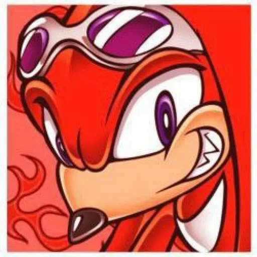 🤩 Стикер «KNUCKLES THE ECHIDNA» для Telegram
