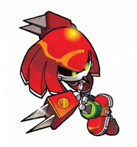 Стикерпак KNUCKLES THE ECHIDNA для Telegram