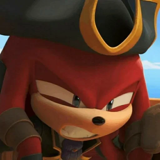 😡 Стикер «KNUCKLES THE ECHIDNA» для Telegram