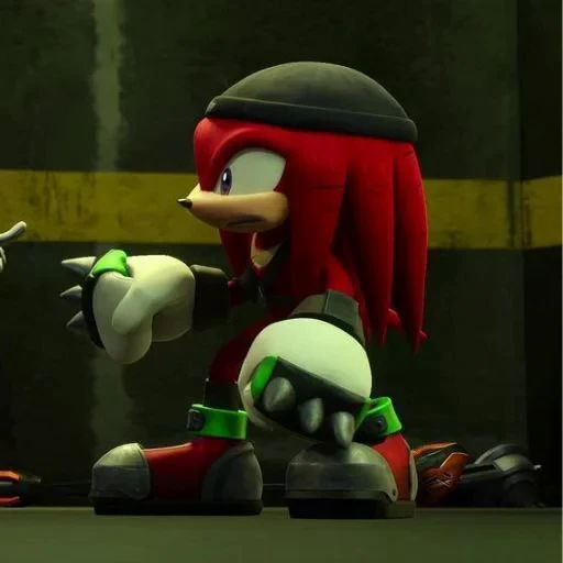 🤩 Стикер «KNUCKLES THE ECHIDNA» для Telegram