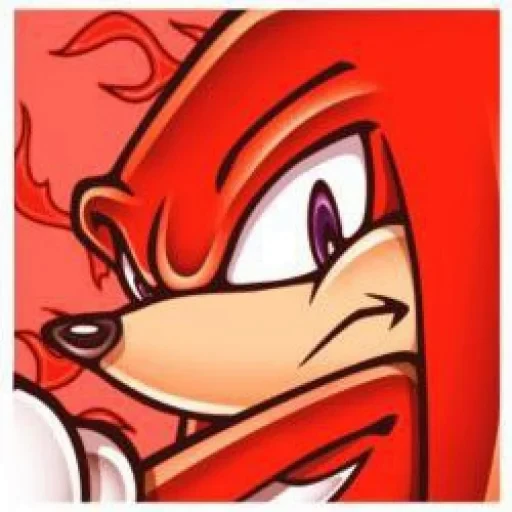 🤩 Стикер «KNUCKLES THE ECHIDNA» для Telegram