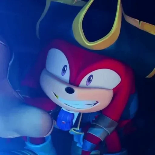 🤑 Стикер «KNUCKLES THE ECHIDNA» для Telegram