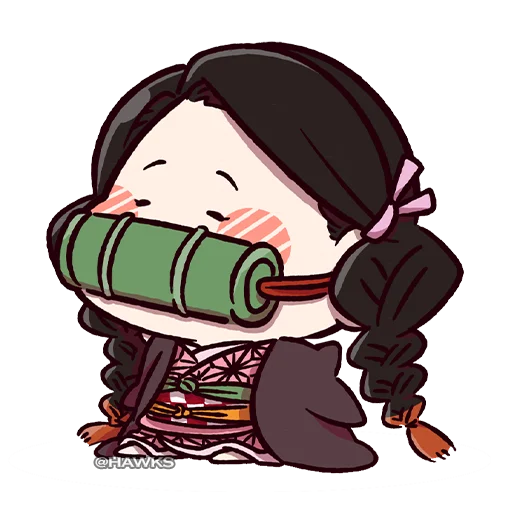 ☺️ Стикер «Demon Slayer Клинок рассекающий демонов» для Telegram
