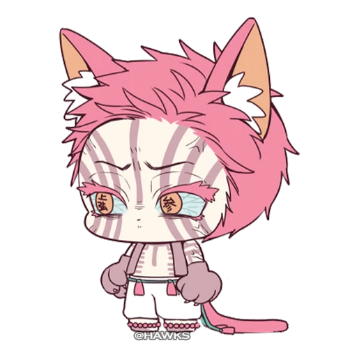 😐 Стикер «Demon Slayer Клинок рассекающий демонов» для Telegram
